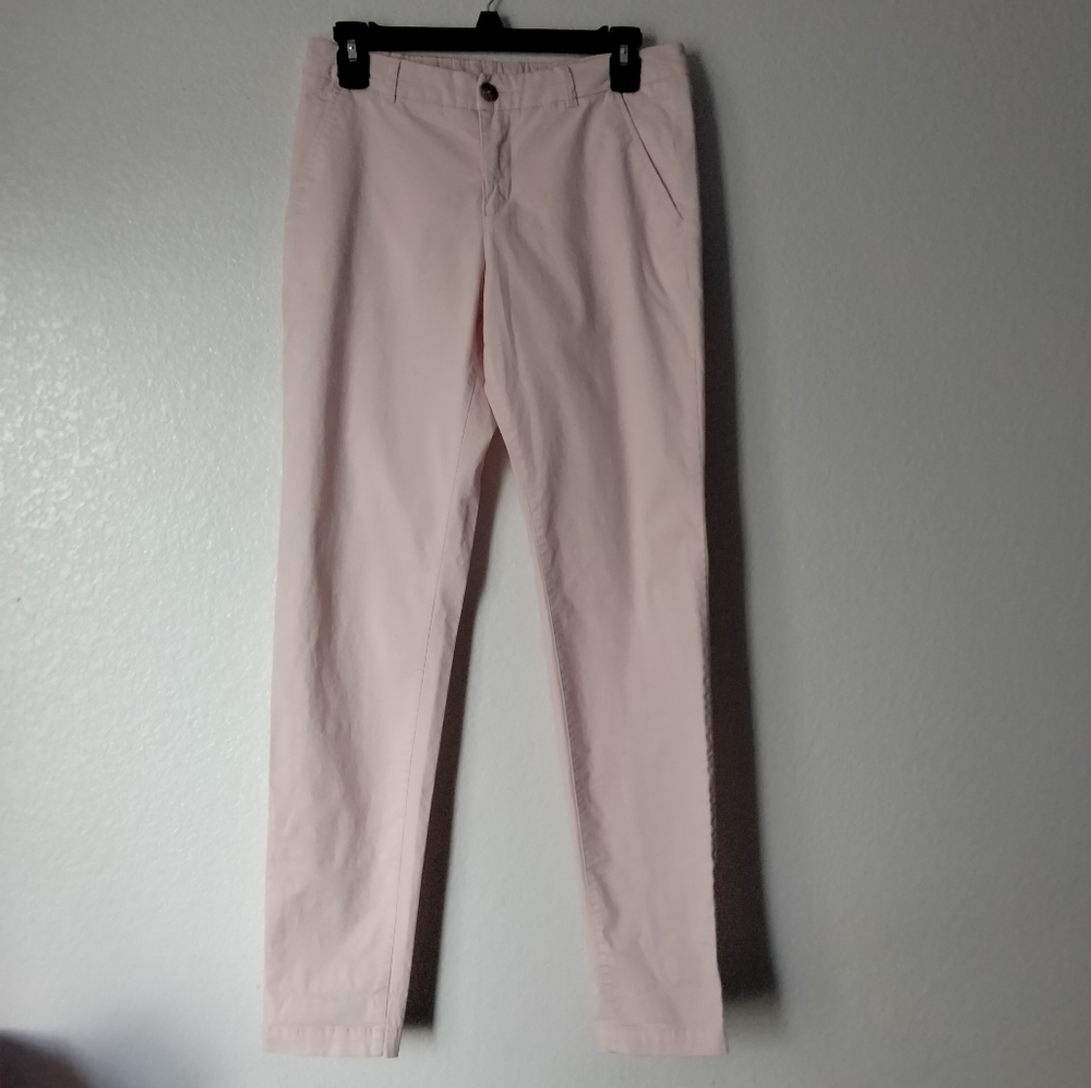 H&M Pink Skinny Chino Pants Size 6  Pockets